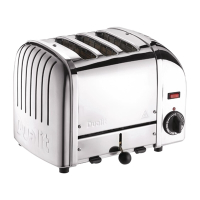3 Slice Vario Toaster | Commercial Toaster | Polished Stainless Steel | Dualit 30084 CD311