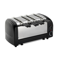 Commercial Sandwich Toaster | Panini Press | 4-Slice Capacity | Dualit Vario 41037