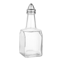 Oil and Vinegar Cruets | Condiment Dispensers | Glass Bottles Set | Buffalo CE329