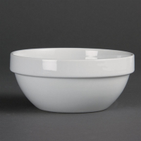 Cereal Bowls | Porcelain Breakfast Bowls | 145mm Diameter | Olympia CE530