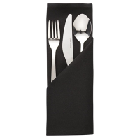Polyester Napkins | Black Table Napkins | Occasions | HB561
