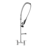 Commercial Pre Rinse Spray | Kitchen Dishwashing Tap | Pedestal Mount | Vogue CE985