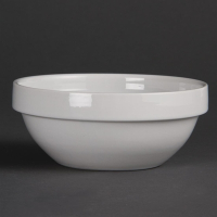 Stacking Bowls | Ceramic Serving Bowls | 130mm | Olympia CF354