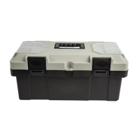 Plastic Knife Box | Chef Knife Storage | 45cm Length | Vogue CF701