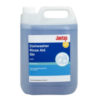 Commercial Dishwasher Rinse Aid | Professional Rinse Aid Solution | 5L Capacity | Jantex CF977