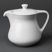 Teapot | White Porcelain Tea Server | 300ml Capacity | Royal Porcelain CG039