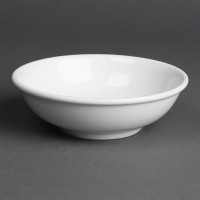 Cereal Bowls | Classic White Porcelain Bowls | 140mm Diameter | Royal Porcelain CG055