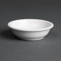 Butter Ramekins | Porcelain Ramekins | 80mm Classic White | Royal Porcelain CG066