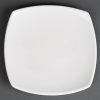 Square Plates | Porcelain Dinner Plates | 160mm | Royal Porcelain Kana CG079