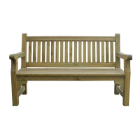 Softwood Garden Bench | Outdoor Wooden Seating | Weather-Resistant | Nisbets CG093