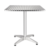 Square Bistro Table | Restaurant Dining Table | 700mm Tabletop | Bolero CG834