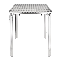 Square Leg Table | Bistro Table | 600mm | Bolero CG837