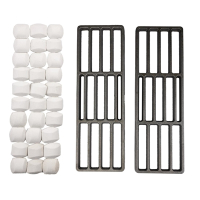 Buffalo CH017 Lava Rock Kit for Countertop Gas Chargrill Replacement Spare Part (Fits DC331-N, CF382-N)