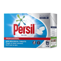 Commercial Laundry Detergent Tablets | Non Biological | 56 Tablets | Persil Pro Formula CJ354