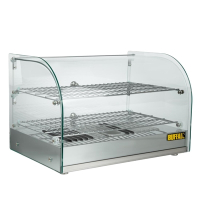 Commercial Heated Food Display | Hot Food Cabinet | 45 Litre Capacity | Buffalo CK916