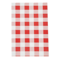 Greaseproof Paper | Red Gingham Pattern | 190x310mm | CL658