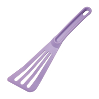 Slotted Spatula | Allergen Kitchen Tool | Purple Handle | Mercer Culinary CL696