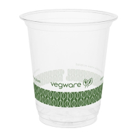 Compostable Slim Cold Cups | 200ml / 7oz | Eco-Friendly Disposable Drinkware | Vegware CL738