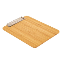 A5 Bamboo Menu Clipboard | Restaurant Bill Presenter | Sustainable Design | Olympia CM670