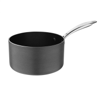 Aluminium Non Stick Saucepan | 180mm Anodized Sauce Pan | Commercial Cookware | Vogue CP764