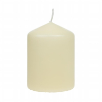 Pillar Candle | Short Ivory Candle | 3-inch Decorative Candle | CR448