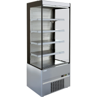 Commercial Multideck Display Fridge & Stainless Steel Chiller, 685mm Wide with Night Blind & Fan Assisted Cooling | SKU Stainless Steel Multideck 685mm Wide