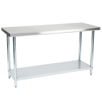 Commercial Prep Bench | Stainless Steel Centre Table | 1500x600x850mm | Modena CT1500-Ga