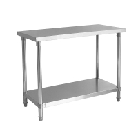 Commercial Prep Bench | Stainless Steel Centre Table | 900x600x850mm | Modena CT900-Ga