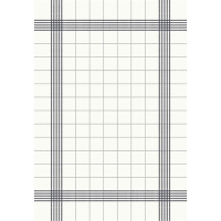 Compostable Towel Napkins | Bistro Napkins | Grey Check 380 x 540mm | Duni CY524