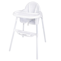 Commercial Highchair | Kids Booster Seat | Bright White | Bolero CY599