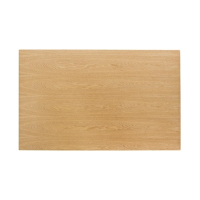Rectangular Table Top | Pre-drilled Restaurant Table | Natural Ash Veneer | Bolero CY950
