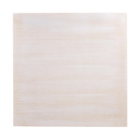 Pre-drilled Square Table Top | Vintage White Table Surface | 700mm | Bolero CY951