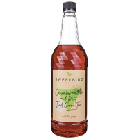Commercial Green Tea Syrup | Cucumber & Mint Flavour | 1L Bottle | Sweetbird CZ266
