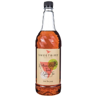 Commercial Iced Green Tea Syrup | Watermelon Flavour | 1 Litre Bottle | Sweetbird CZ272
