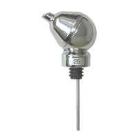 Commercial Spirit Pourer | Aquaflow Pourer | Chrome Plated 50ml | Beaumont 3049