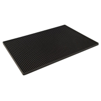 Commercial Bar Mat | Non-Slip Rubber Drip Mat | 300 x 450mm | Beaumont 3625