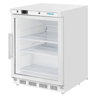 Commercial Under Counter Display Fridge | 150L Capacity | White Finish | Polar C-Series CZ785