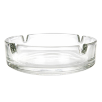 Stackable Glass Ashtray | Small Tabletop Ashtray | 7cm Diameter | Olympia D865