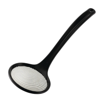 Mesh Serving Spoon | Stainless Steel Skimmer | 410mm Professional Kitchen Tool | Matfer DA215