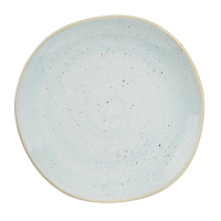 Stonecast Trace Plate | Duck Egg Blue Dinner Plate | 264mm Ceramic Tableware | Churchill DA731