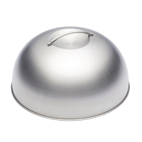 Stainless Steel Melting Dome | Burger Cover | 225mm Diameter | MasterClass DA807