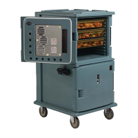 Insulated Heated Pan Carrier | Electric Food Transporter | 114 Litre Capacity | Cambro DB104