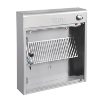 Commercial UV Knife Steriliser | Knife Sterilization Cabinet | 14 Knife Capacity | Buffalo CJ306