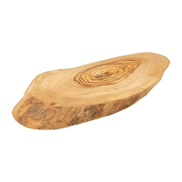 Rustic Olive Wood Platters | Wooden Serving Boards | 250mm | Pack of 6 | Utopia DC118