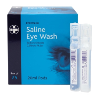 Eye Wash Pods | First Aid Solution | 20ml Box of 25 | DC126