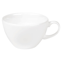 White Tea Cup | Porcelain Teacup | 220ml 8oz Capacity | Churchill Alchemy Sequel DC378