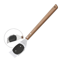 BBQ Grill Brush | Churrasco Cleaning Tool | Stainless Steel Bristles | Tramontina DC475