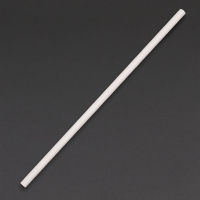 Biodegradable Paper Straws | Eco-Friendly Drinking Straws | White | Fiesta Green DE925