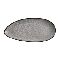 Mineral Leaf Plate | Porcelain Serving Dish | 255mm | Olympia DF180