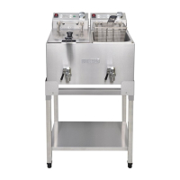 Buffalo Double Fryer Stand